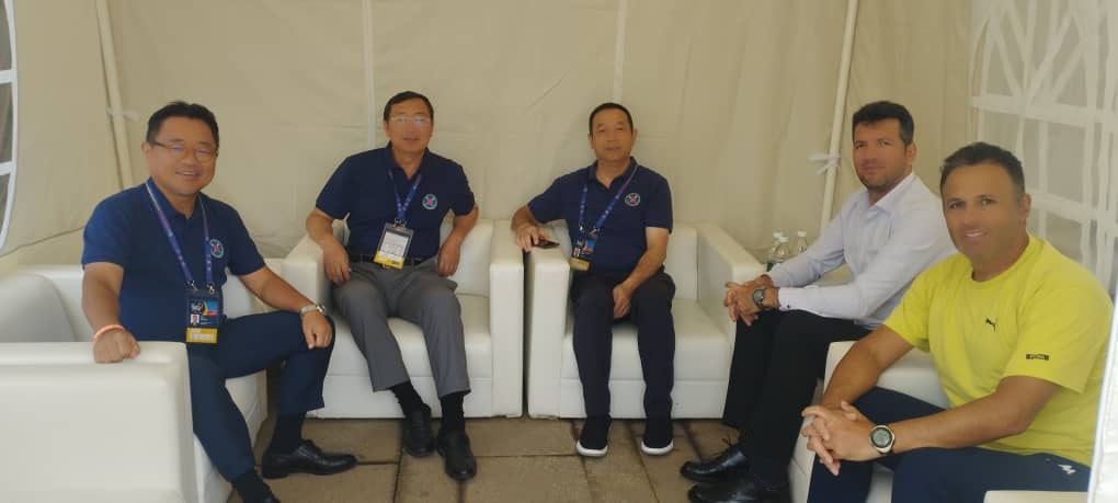 در دیدار با محسن شادی مطرح شد؛/ ابراز رضایت رییس کنفدراسیون روئینگ آسیا از روند روبه رشد فدراسیون روئینگ ایران