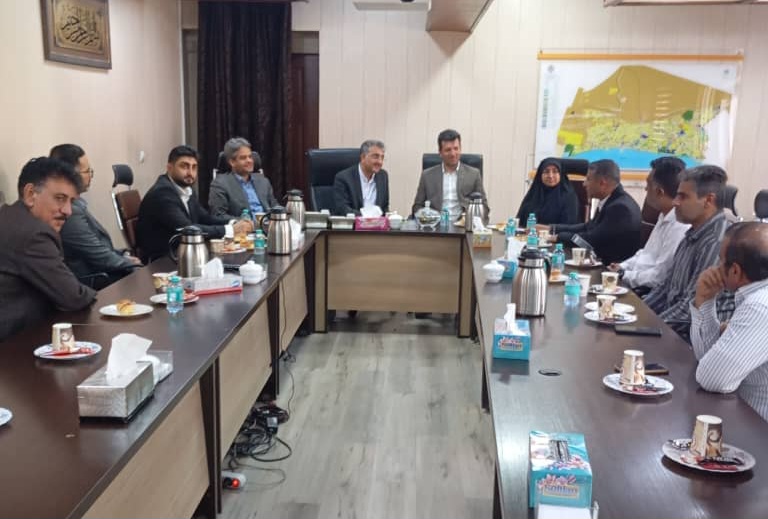 دیدار محسن شادی با شهردار بندرعباس 