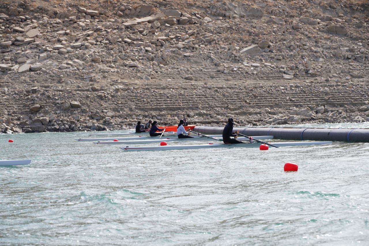 برگزاری دوازدهمین مرحله آماده‌سازی تیم ملی روئینگ بانوان در سد شهر چای ارومیه